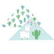 Servilletero Llama